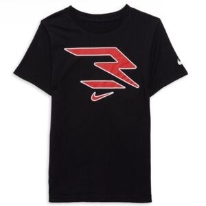 Nike 3Brand | Boys Black & Red Shirt